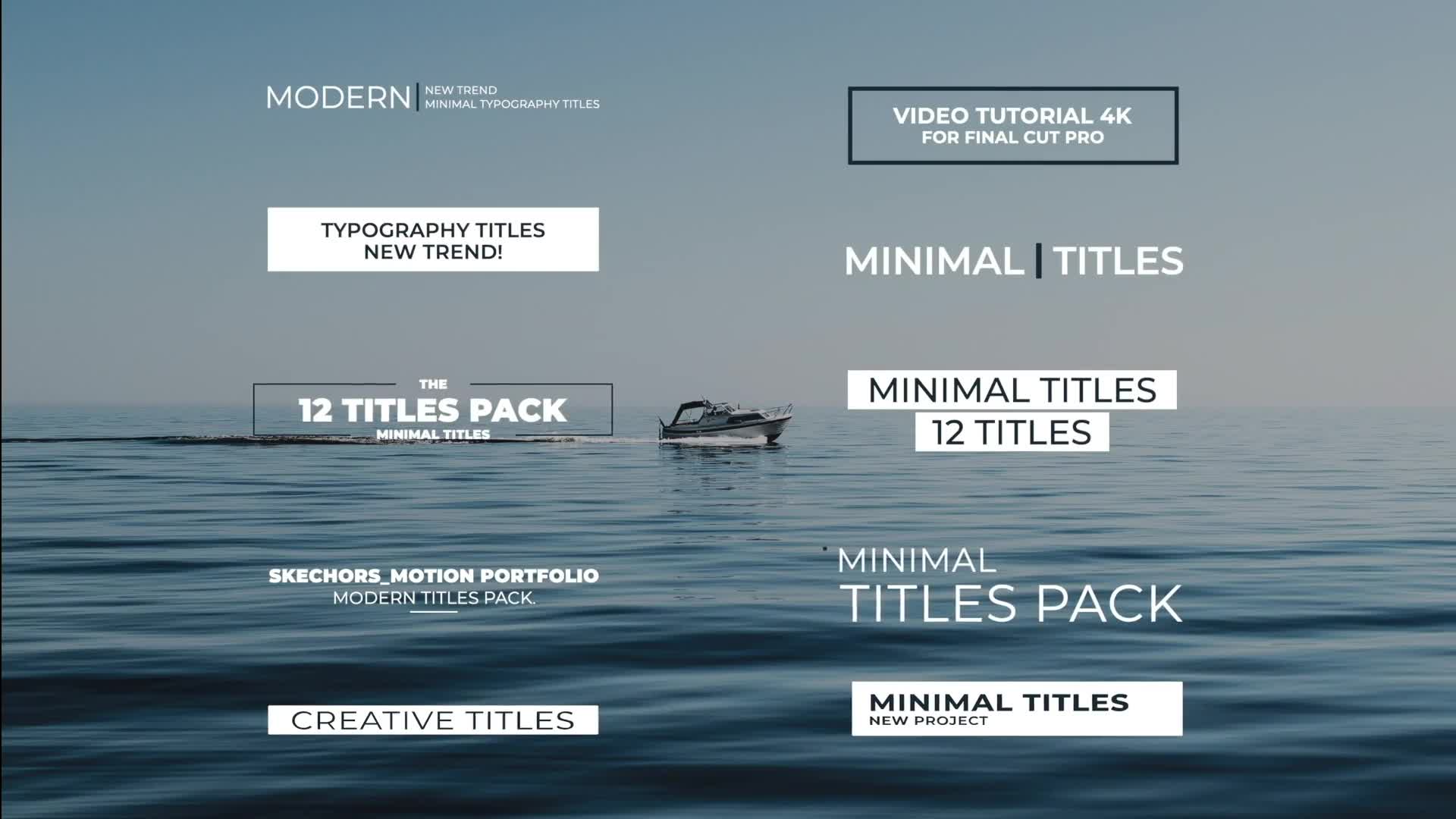 Minimal Titles | After Effects Videohive 39339926 After Effects Image 1