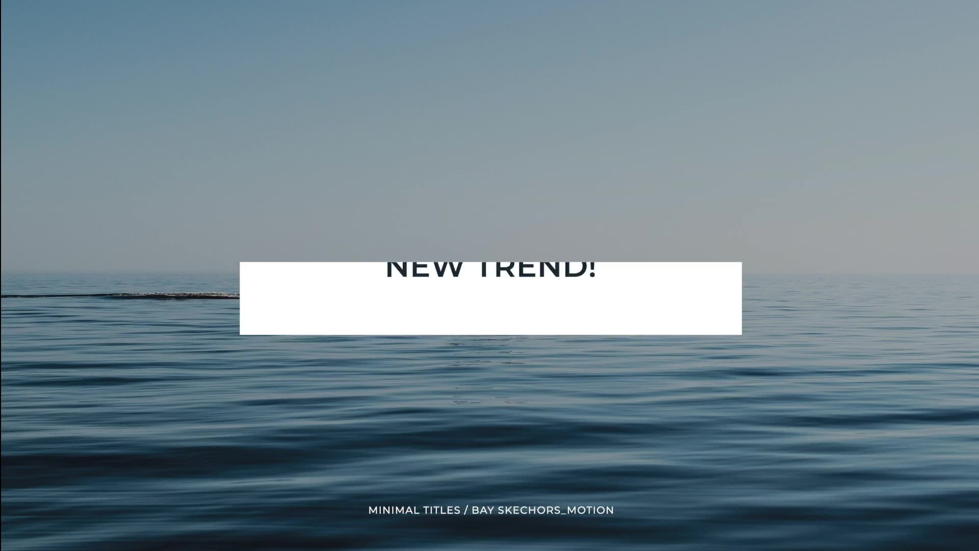 Minimal Titles | After Effects Videohive 39339926 After Effects Image 3