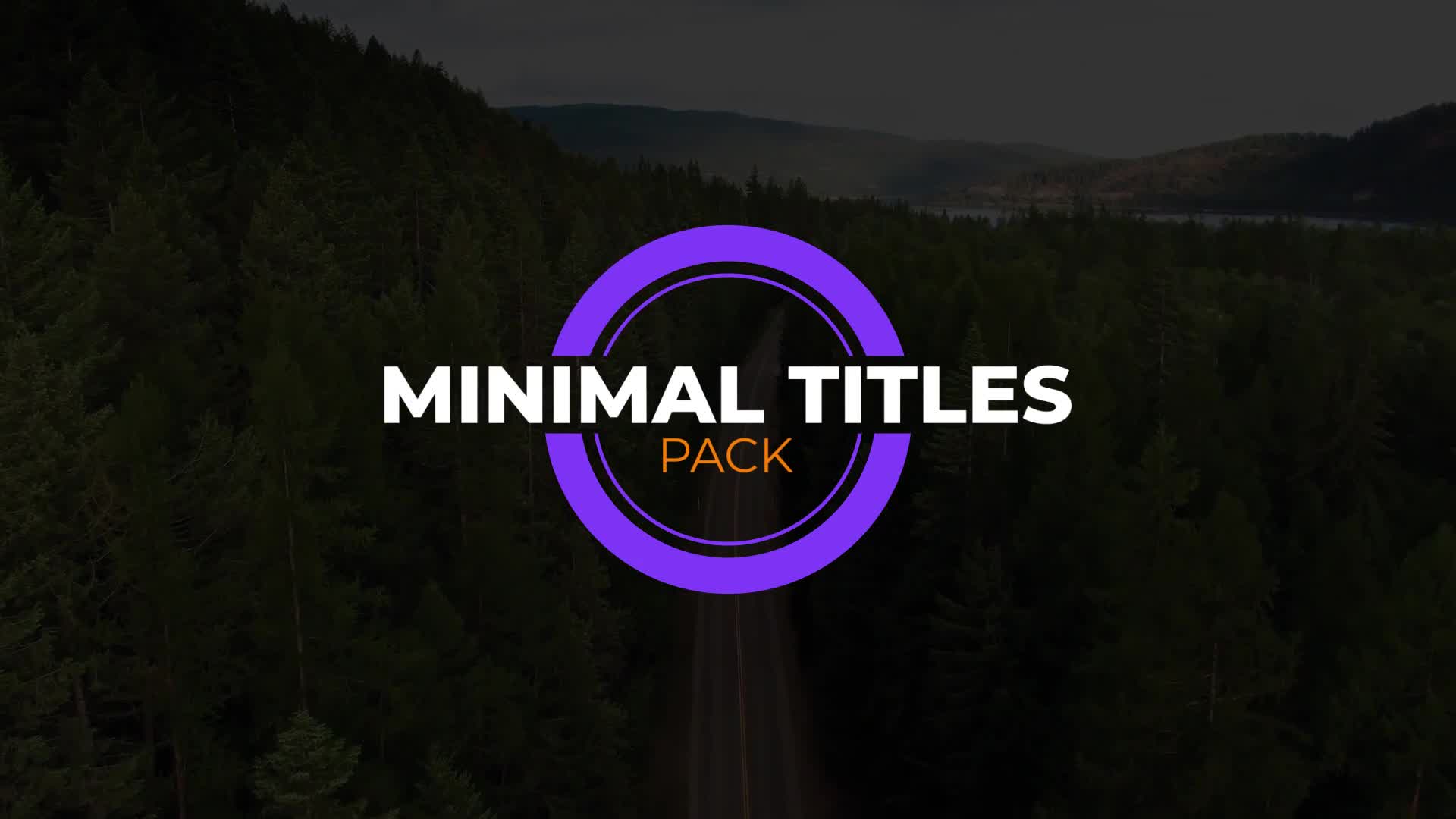 Minimal Titles | After Effects Videohive 38725931 After Effects Image 1