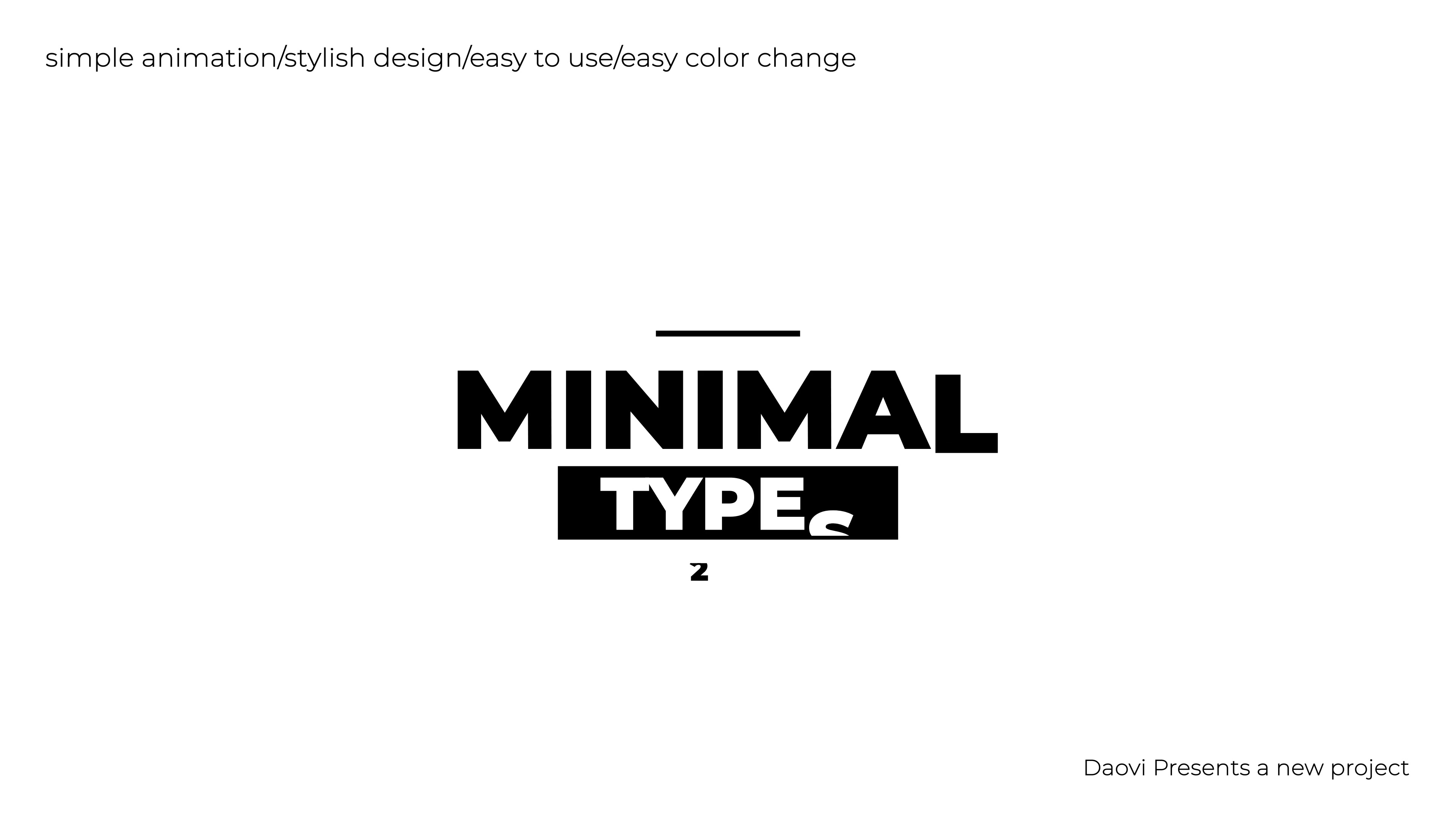 Minimal Titles | After Effects Videohive 42906416 After Effects Image 8