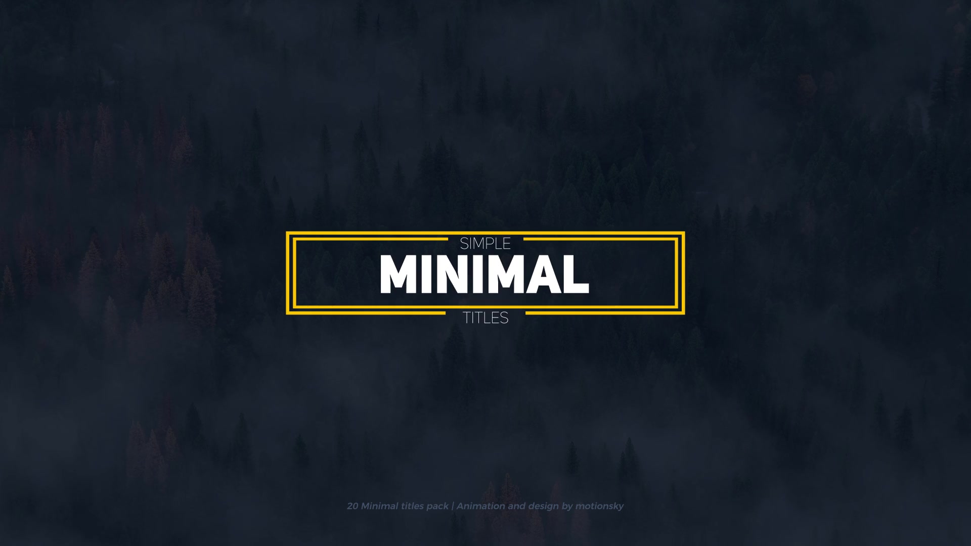 Minimal Titles Videohive 20206702 After Effects Image 4