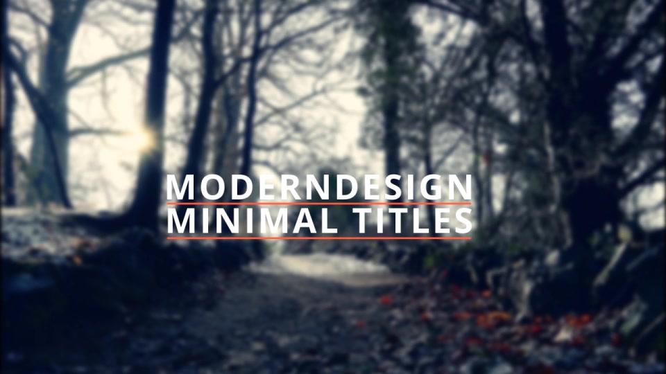 Minimal Titles - Download Videohive 17813640