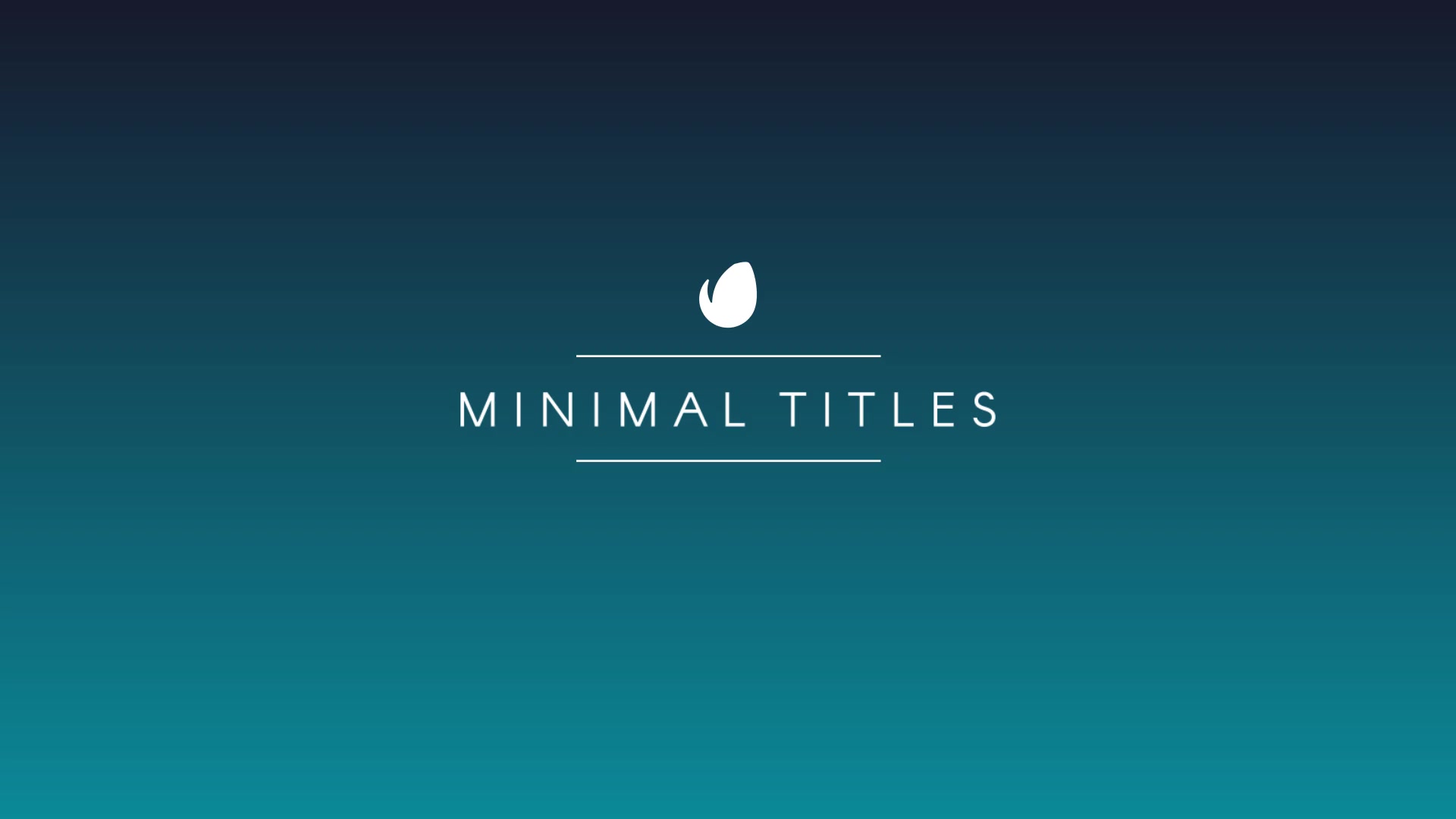 Minimal Titles - Download Videohive 17993614