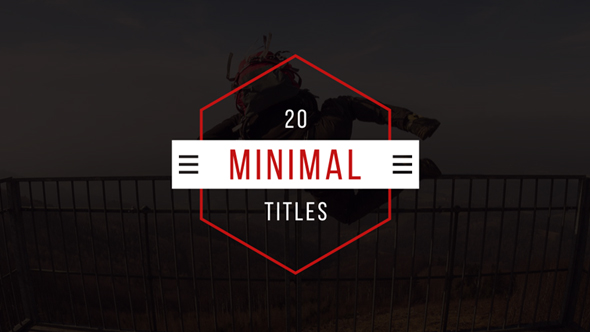 Minimal Titles - Download Videohive 18950538