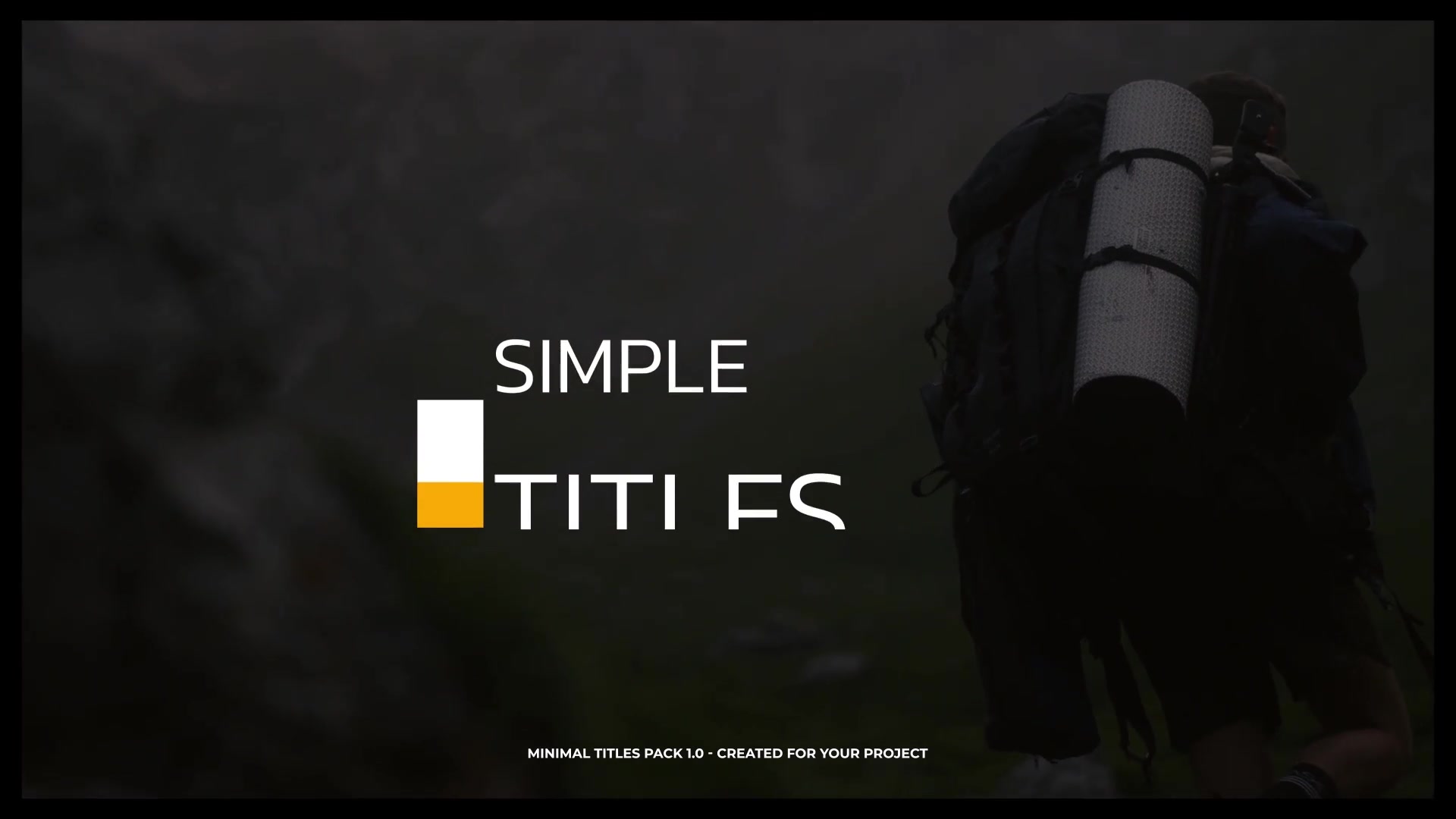 Minimal Titles Pack 1.0 | After Effects Videohive 39055520 After Effects Image 12