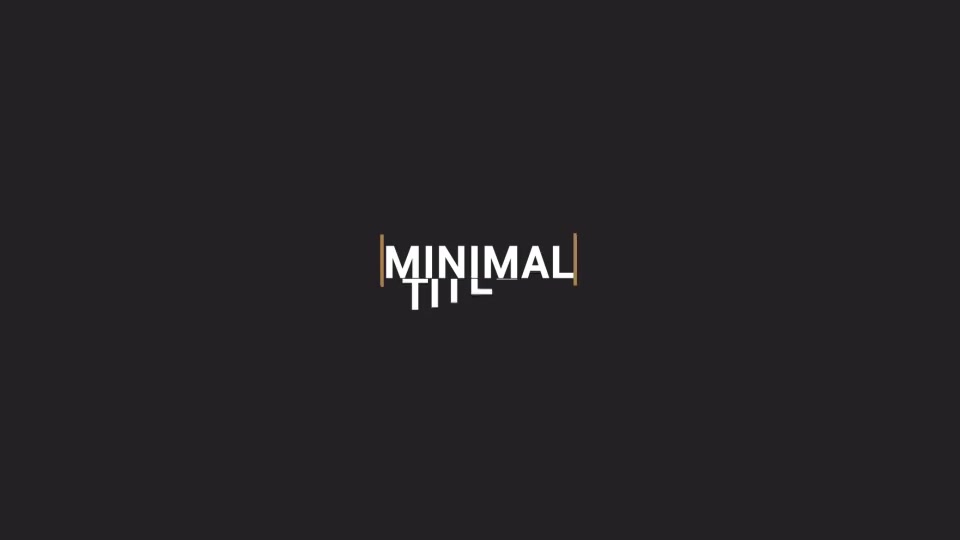 Minimal Titles Pack - Download Videohive 15845631