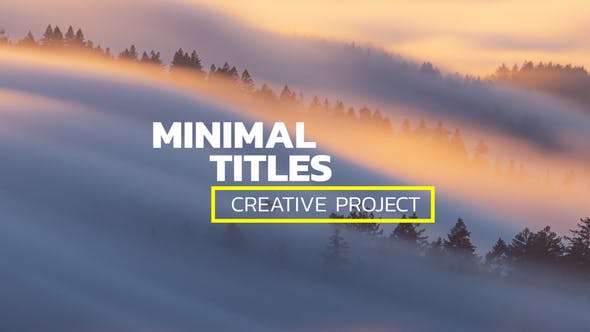 Minimal Titles | Premiere Pro - Download Videohive 40512919