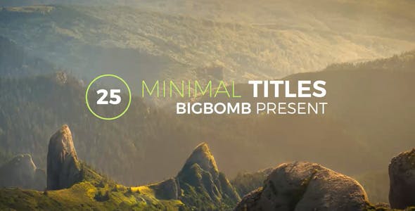 Minimal Titles - Videohive 18705333 Download
