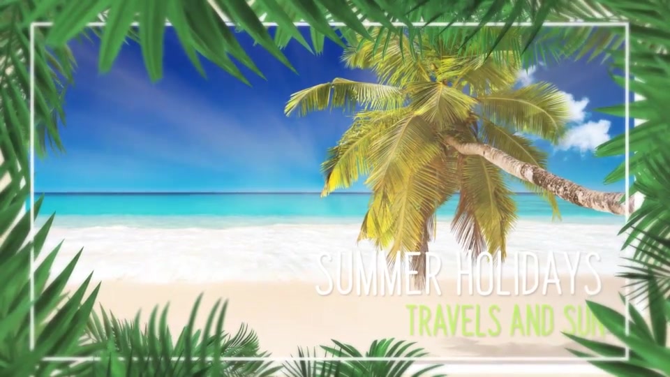 Minimal Tropical Slideshow Videohive 25855642 After Effects Image 11