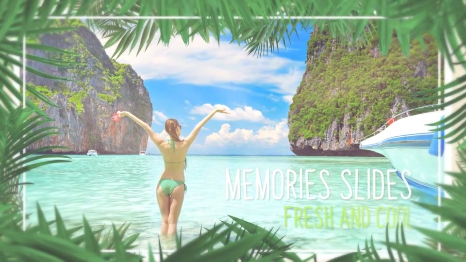 Minimal Tropical Slideshow Videohive 25855642 After Effects Image 7