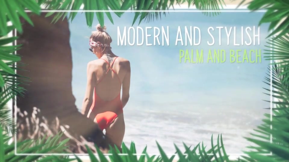 Minimal Tropical Slideshow Videohive 25855642 After Effects Image 9