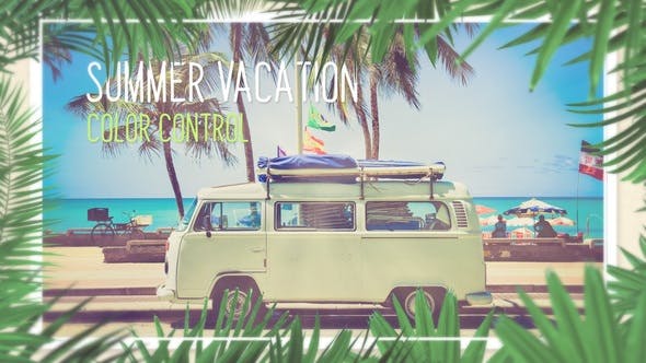 Minimal Tropical Slideshow - Videohive 25855642 Download