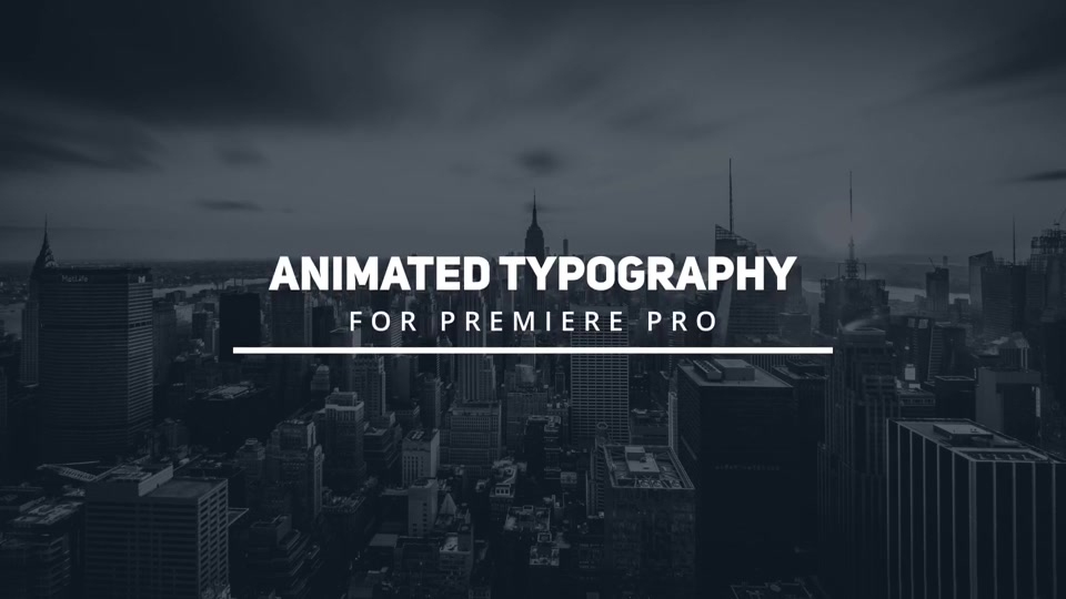 Minimal Typography Animated Titles for Premiere Pro Videohive 22958348 Premiere Pro Image 6
