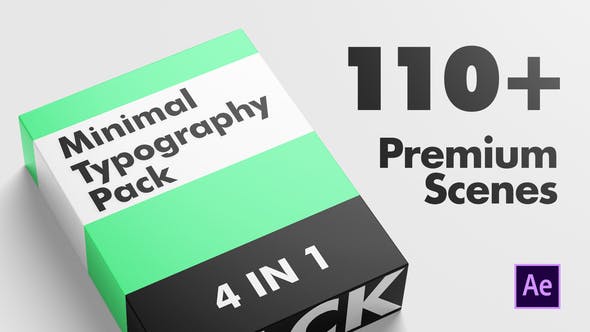Minimal Typography Pack - Download 37400161 Videohive