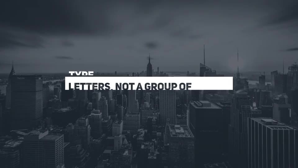 Minimal Typography Videohive 22953634 After Effects Image 2