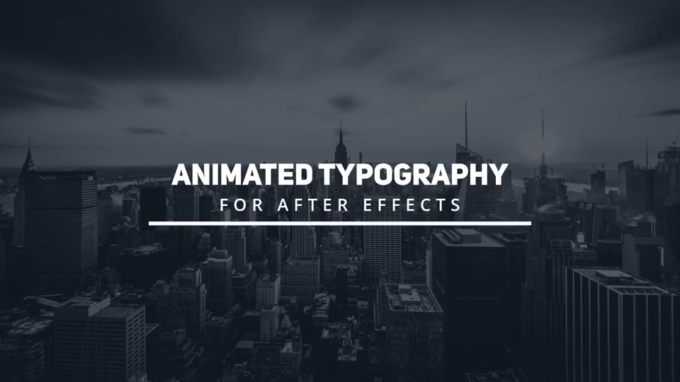Minimal Typography Videohive 22953634 After Effects Image 6
