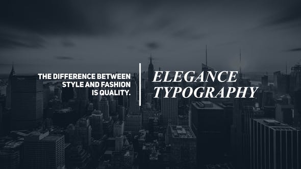 Minimal Typography - Videohive Download 22953634