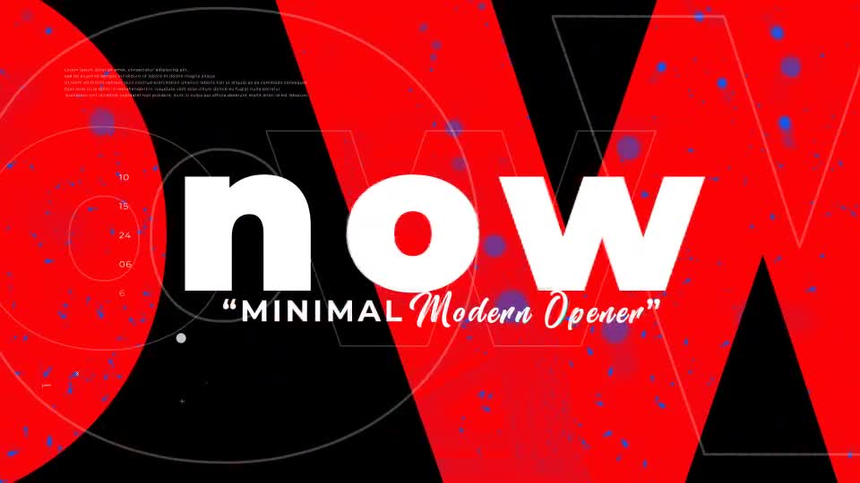 Minimal Typograpy Opener Videohive 23633981 After Effects Image 1