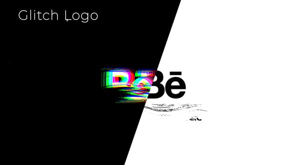 Minimal Wave Glitch Logo - 28447440 Videohive Download