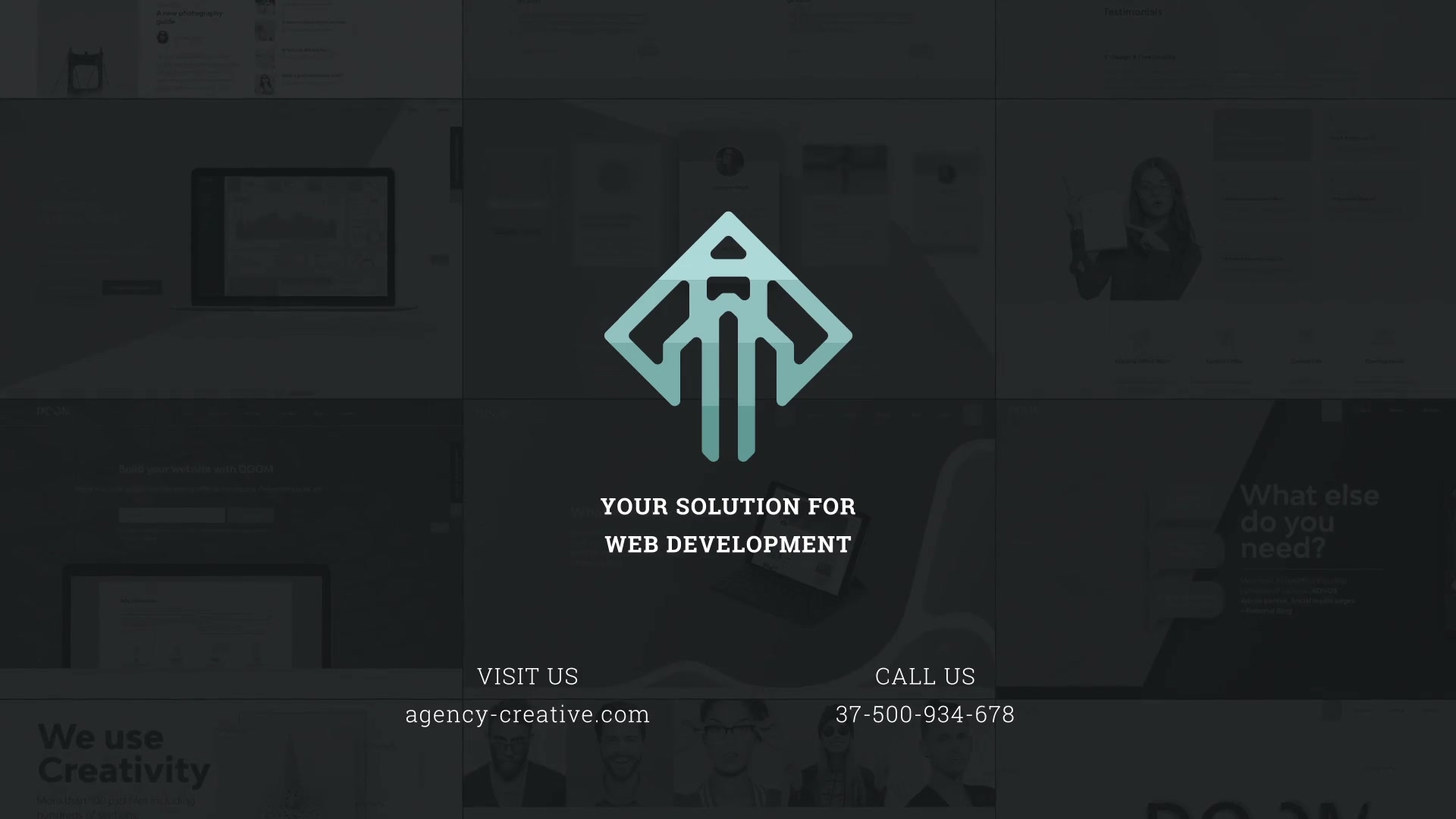 Minimal Website / Agency Presentation - Download Videohive 21665171