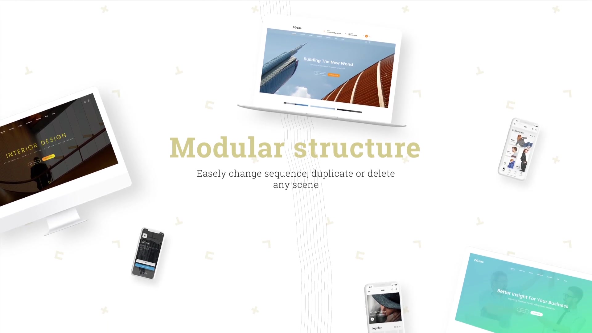 Minimal Website / Agency Presentation - Download Videohive 21665171