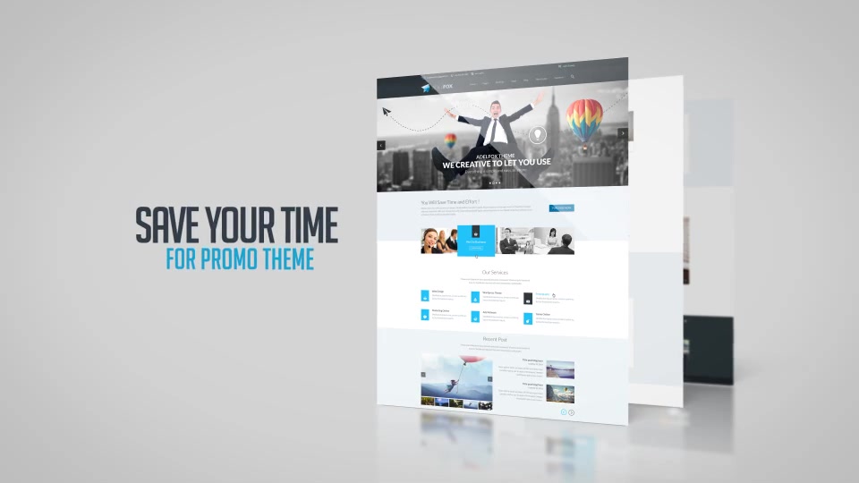 Minimal Website Presentation - Download Videohive 8429351