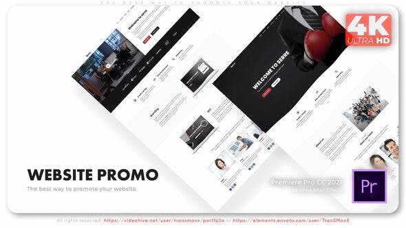 Minimal Website Promo Z24 - Videohive 40112301 Download