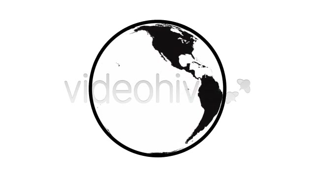 Minimal World Globe - Download Videohive 3173791