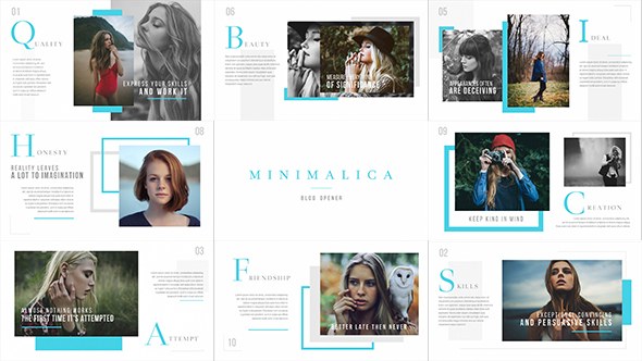 Minimalica // Blog Opener - Download Videohive 19314664