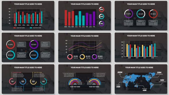 Minimalisic Infographic MOGRT - Download Videohive 25128258