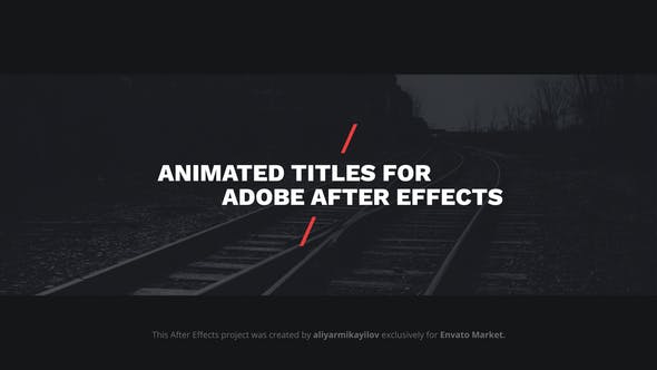 Minimalism Title Animations - Download Videohive 31669927