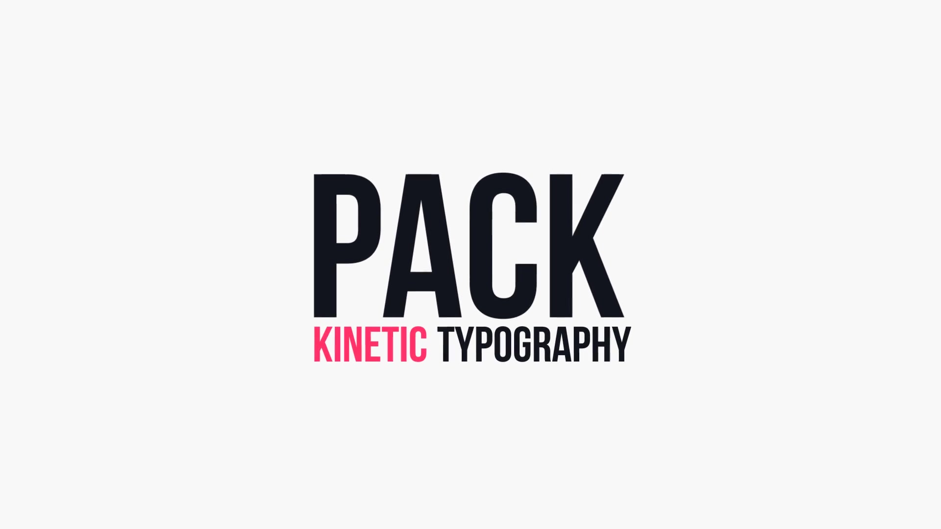 Minimalism Typography - Download Videohive 21869371