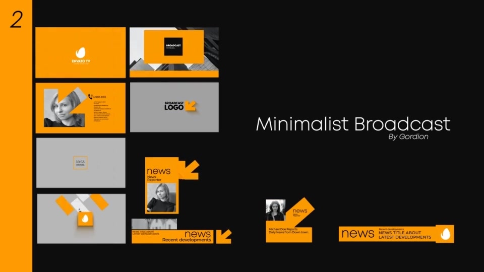 Minimalist Broadcast Videohive 34519592 After Effects Image 2