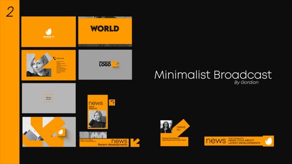 Minimalist Broadcast - 34519592 Videohive Download