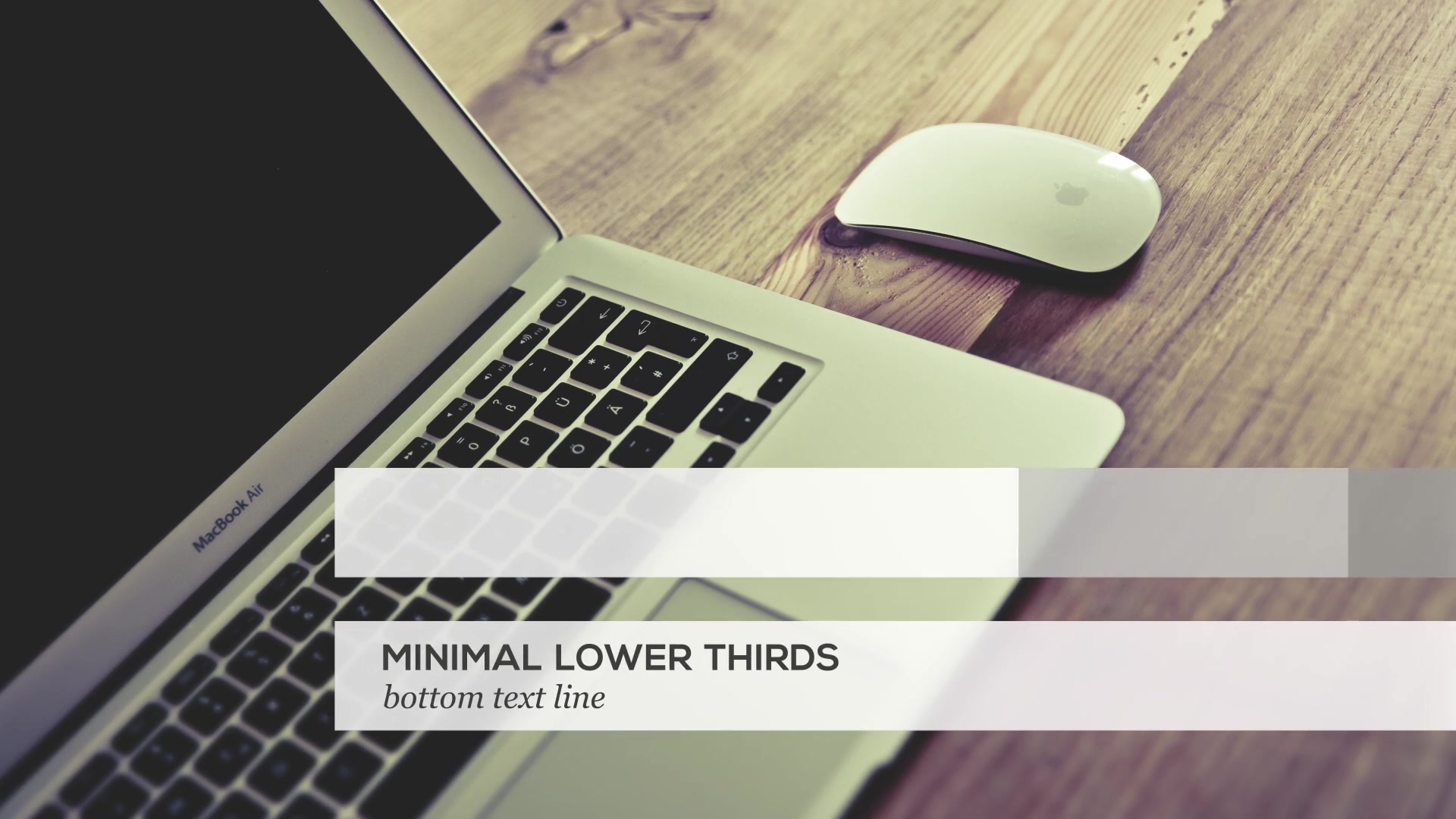 Minimalist Lower Thirds Template - Download Videohive 9798888