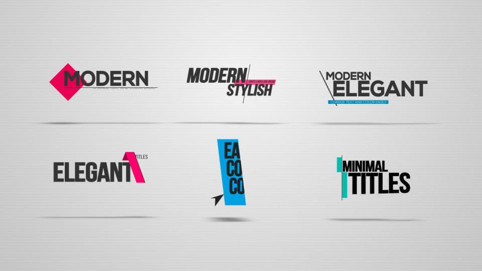 Minimalist Titles Videohive 14677323 After Effects Image 2