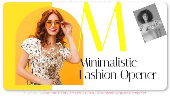 Minimalistic Fashion Promotion - Videohive Download 31751163