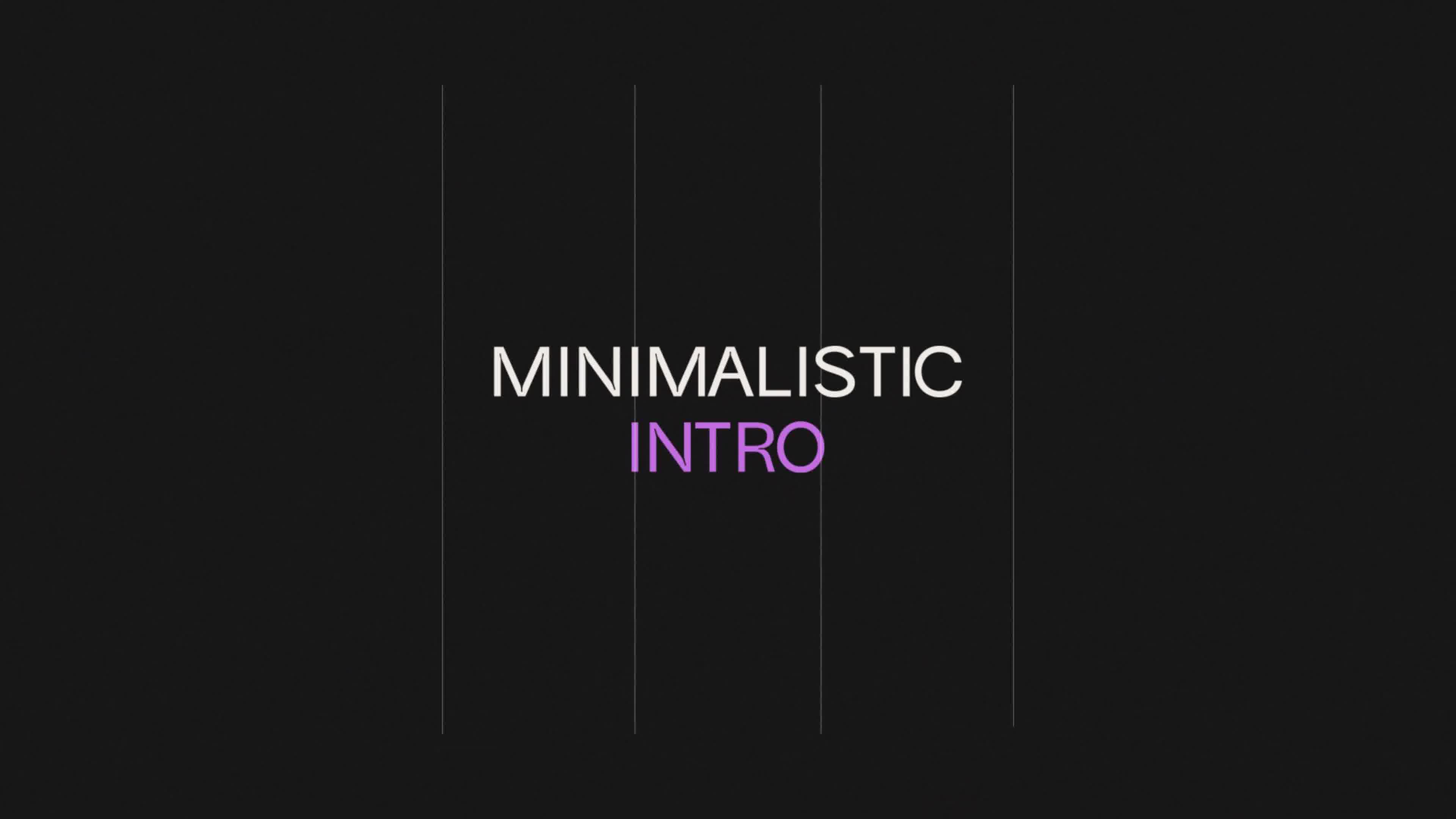 Minimalistic Intro Videohive 39361887 After Effects Image 11