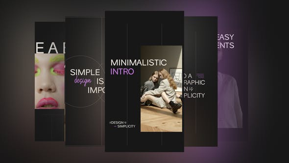 Minimalistic Intro | Vertical - Videohive 39399073 Download