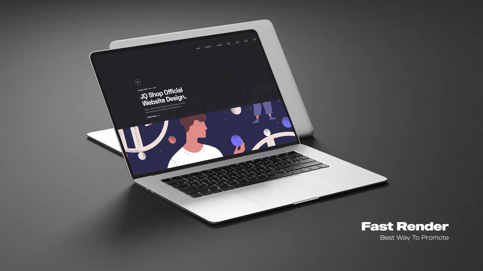 Minimalistic Laptop Website Promo Videohive 35604755 After Effects Image 8