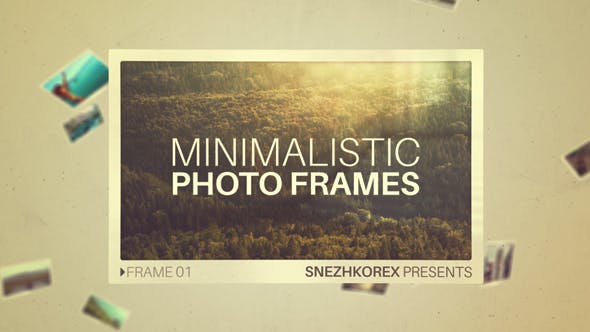 Minimalistic Photo Frames - 21015324 Videohive Download