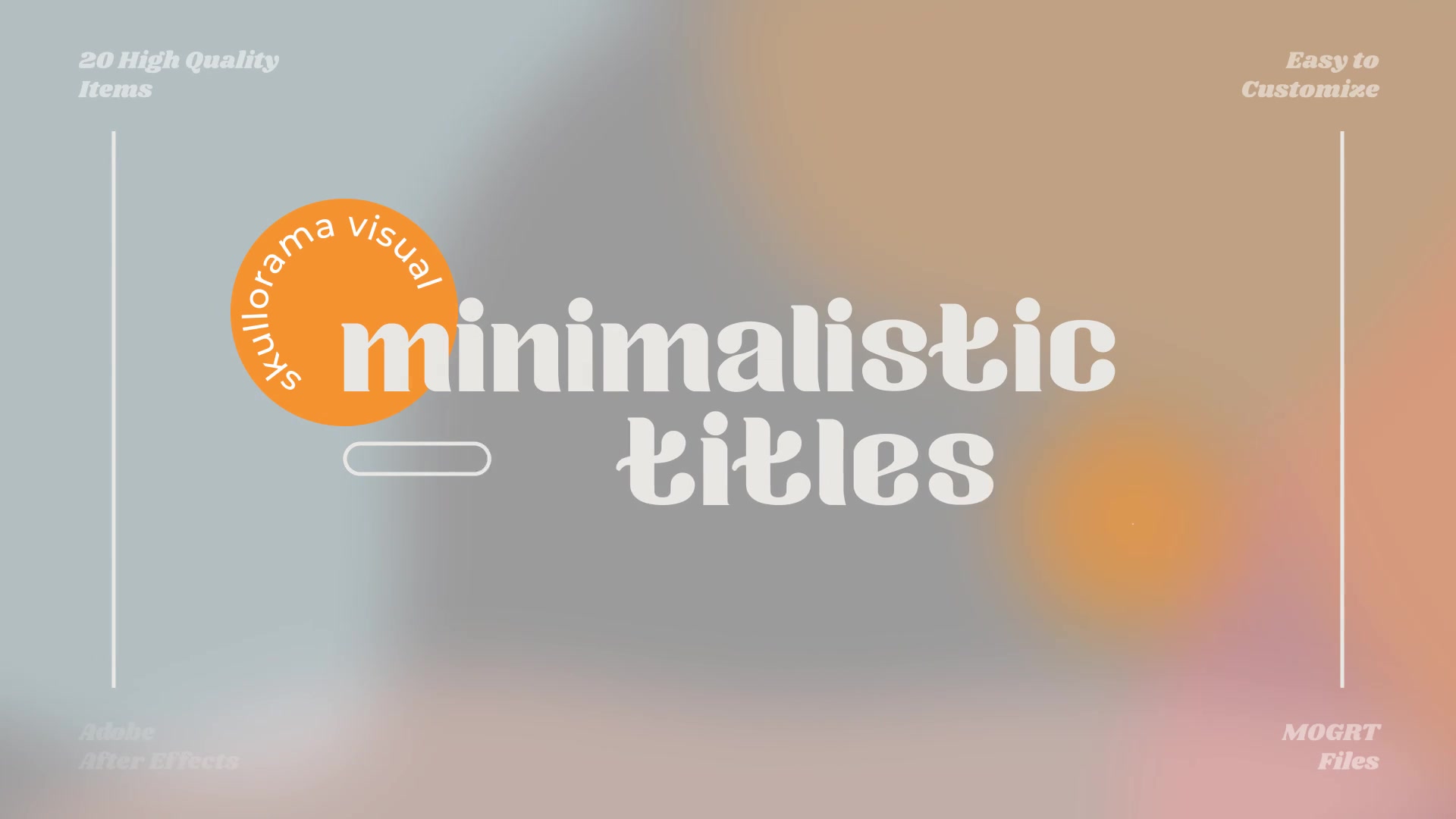 Minimalistic Titles Videohive 33595530 After Effects Image 8