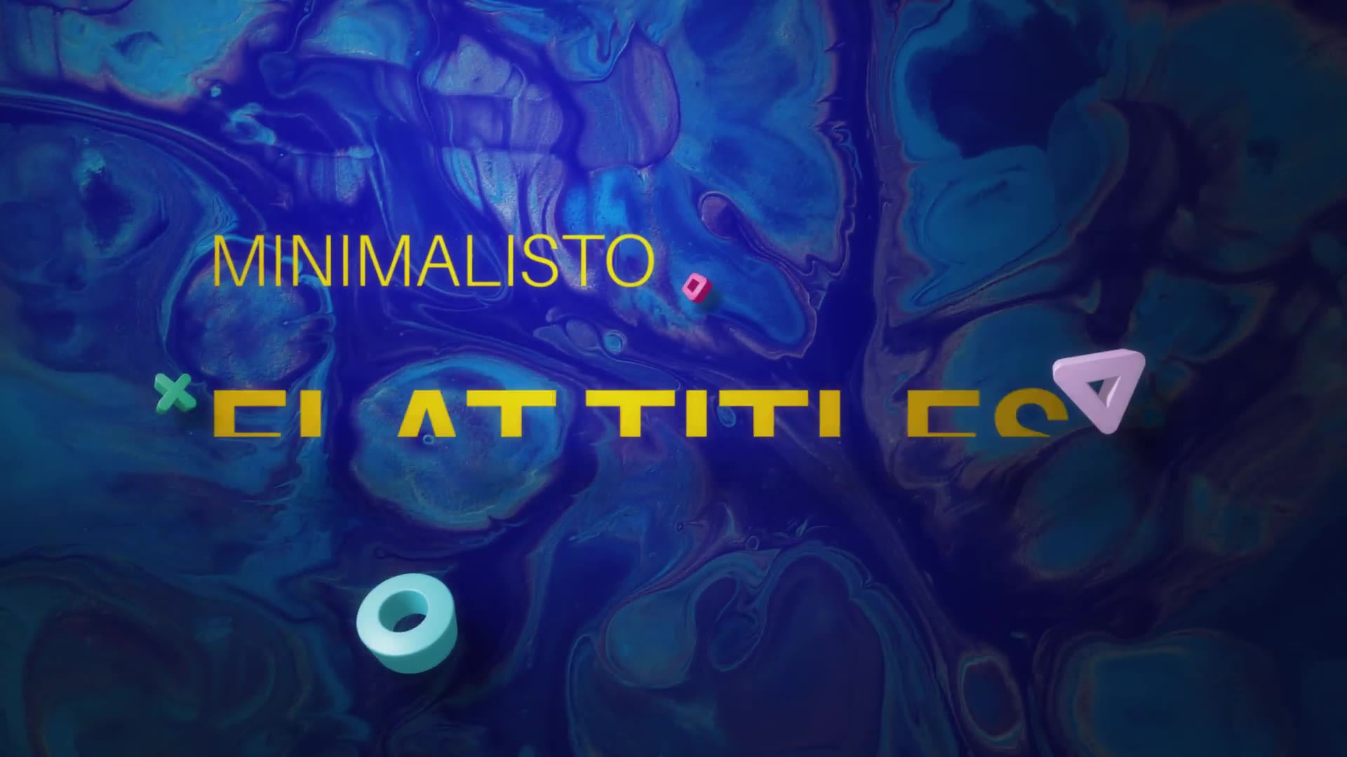 Minimalisto | Flat Titles and 3D Elements Videohive 25738332 After Effects Image 10
