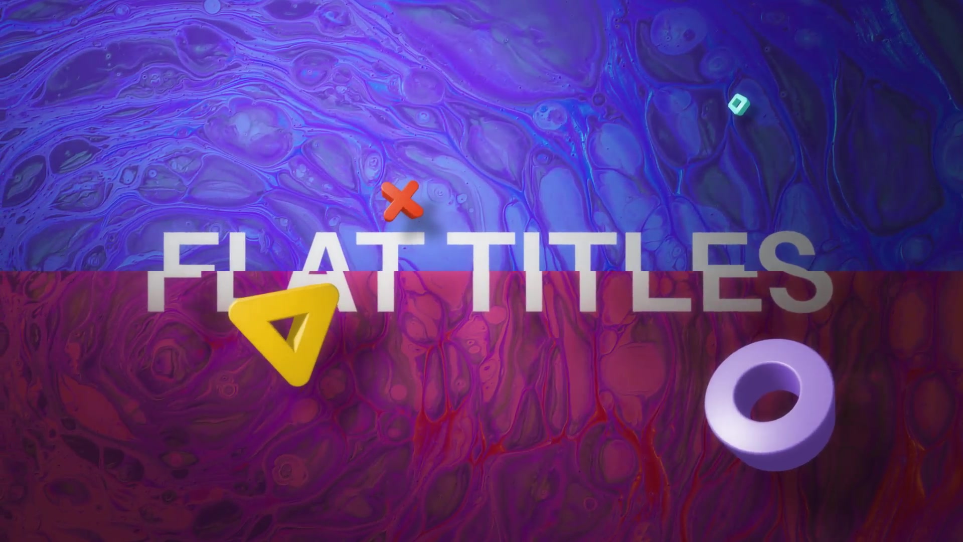 Minimalisto | Flat Titles and 3D Elements Videohive 25738332 After Effects Image 3