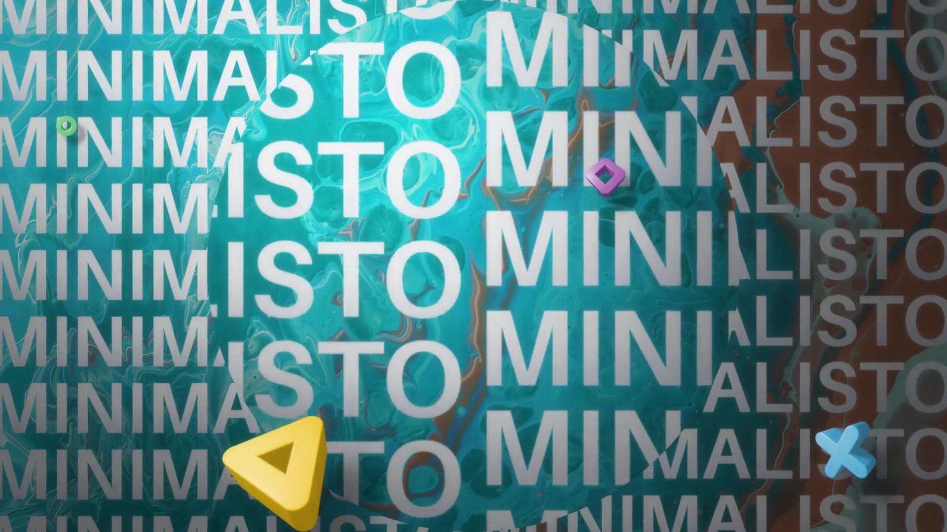Minimalisto | Flat Titles and 3D Elements Videohive 25738332 After Effects Image 8