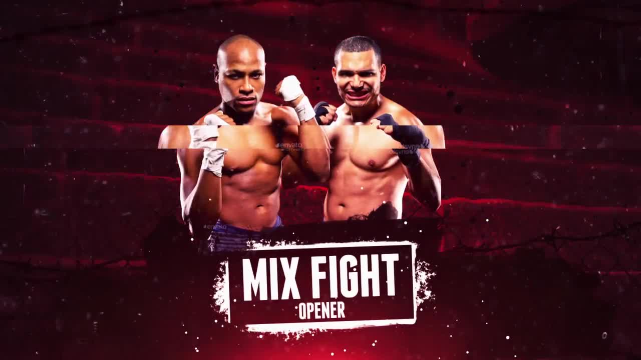 Mix Fight Opener Videohive 14500904 After Effects Image 1