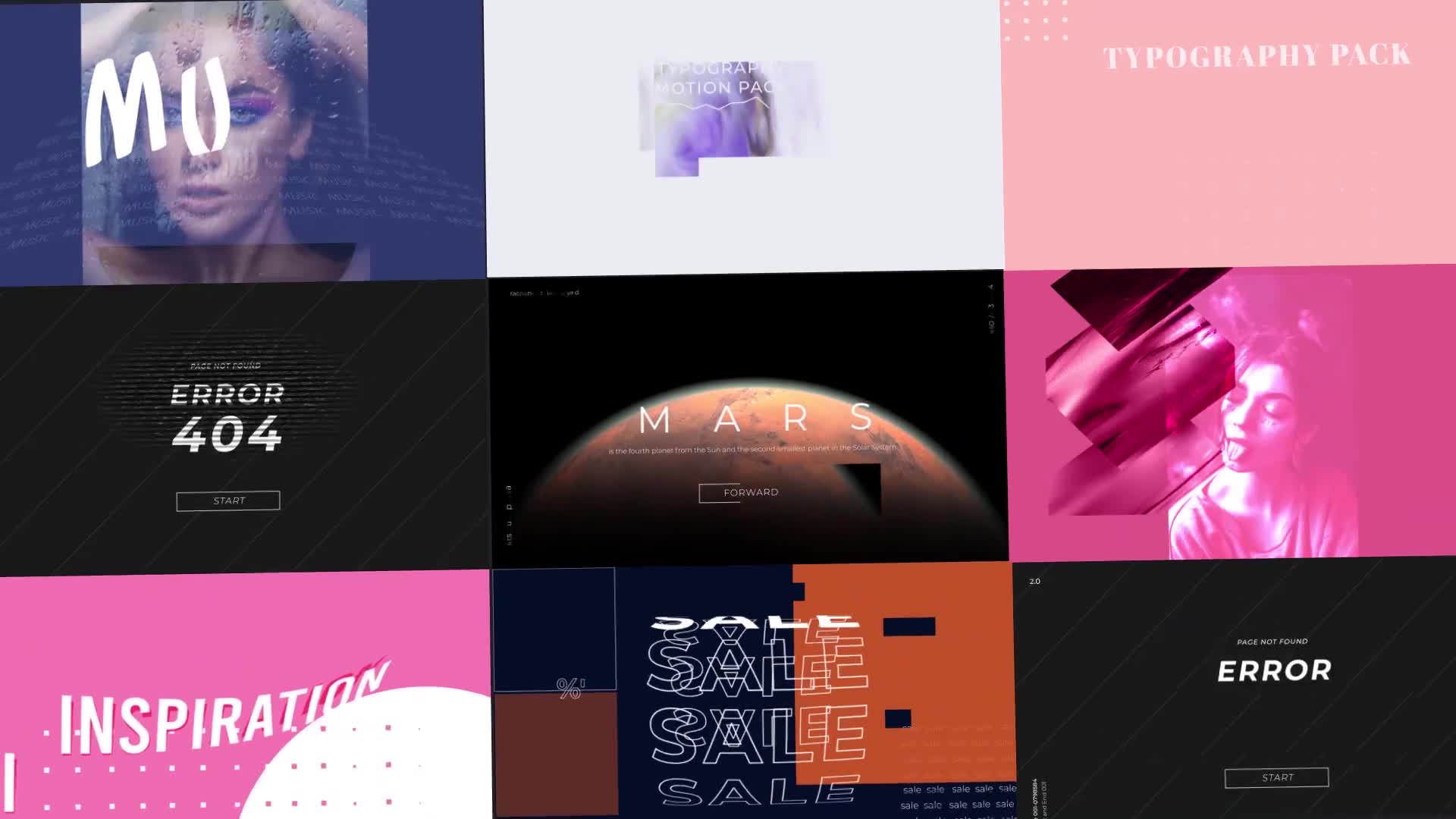Mix Glitch Typography Videohive 28618716 After Effects Image 1