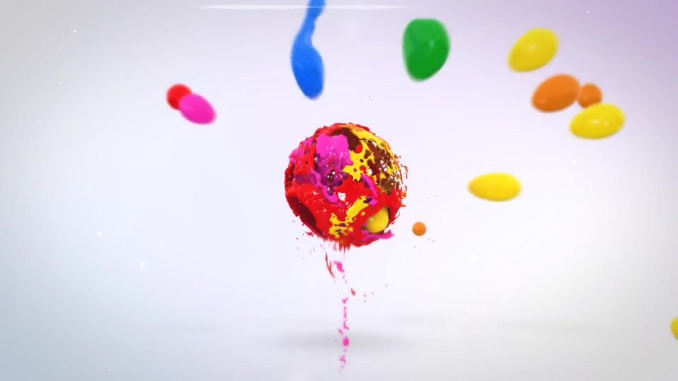 Mixing Paints Logo Reveal - Download Videohive 19791557