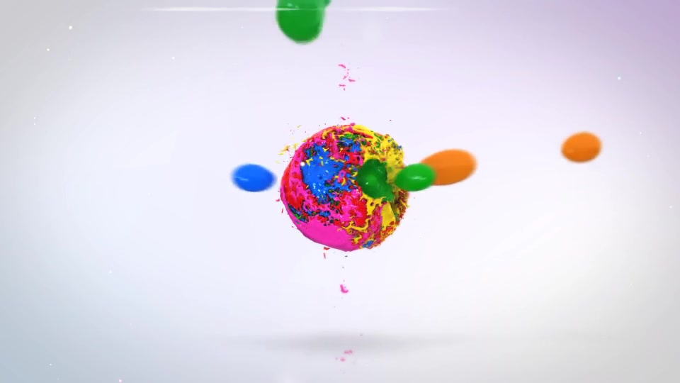 Mixing Paints Logo Reveal - Download Videohive 19791557