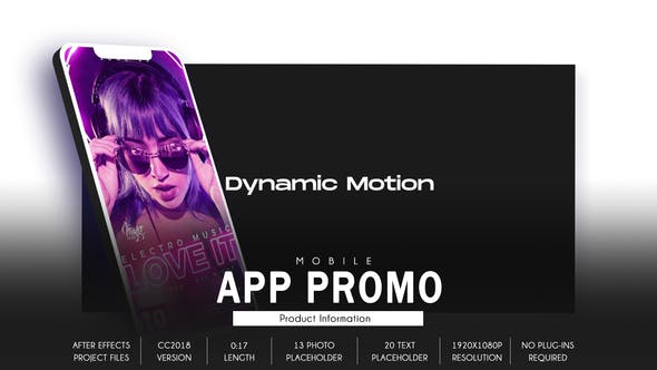 Mobile App Promo Dynamic Fast B102 - Download 33258152 Videohive